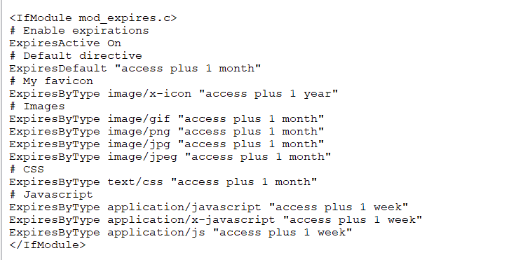 Joomla - Enabling Browser Caching