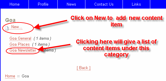 Joomla - Adding New Content Items Via the Front End