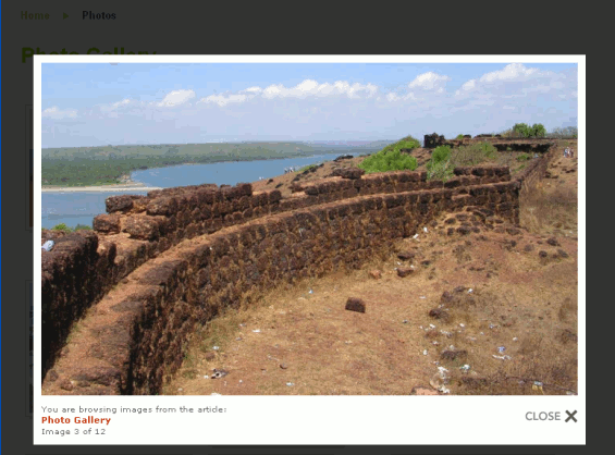 Simple Image Gallery - Single Image Display