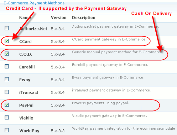  Open Resort   -  ecommerce payment methods
