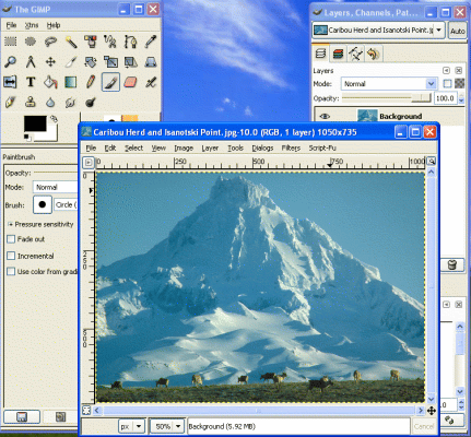 Gimp and Inkscape 