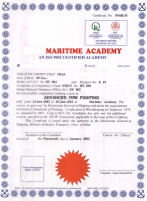 Course Certificate Generated by Student Details and Courses Management Software