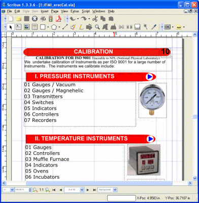 Configuration and Support for Scribus